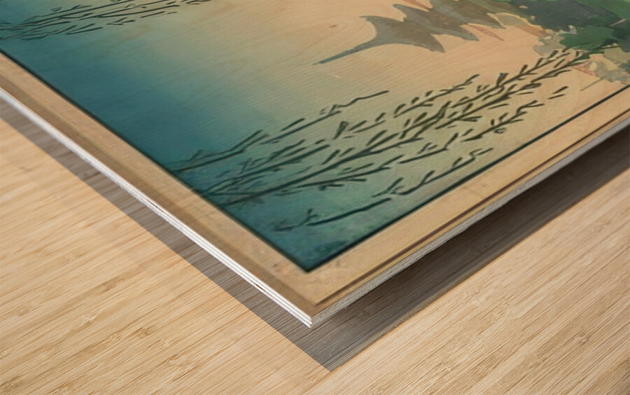 suchiya Koitsu 30 Wood print