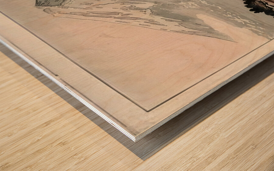 suchiya Koitsu 31 Wood print