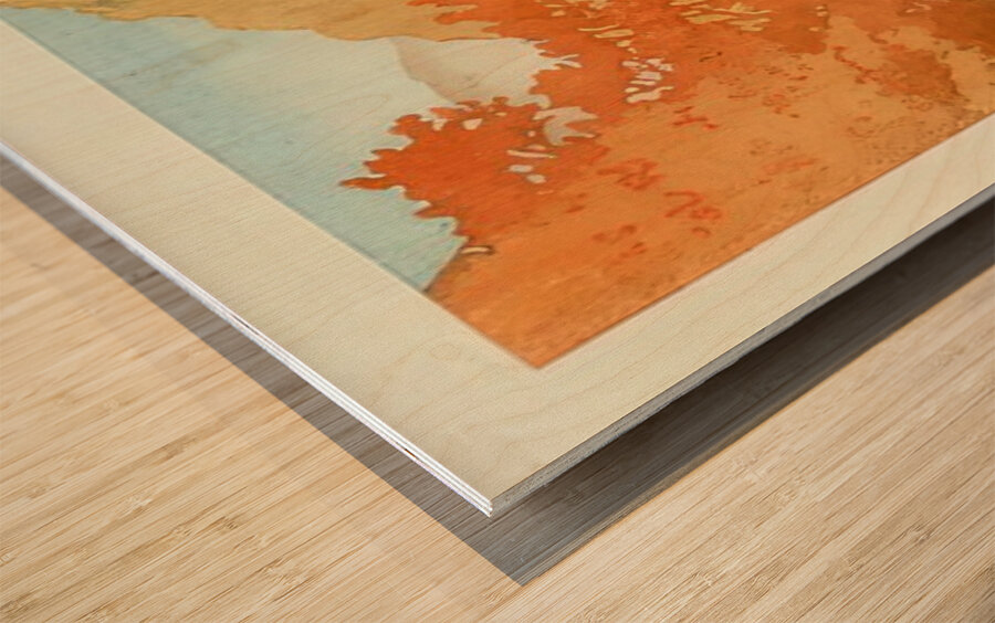 suchiya Koitsu 34 Wood print