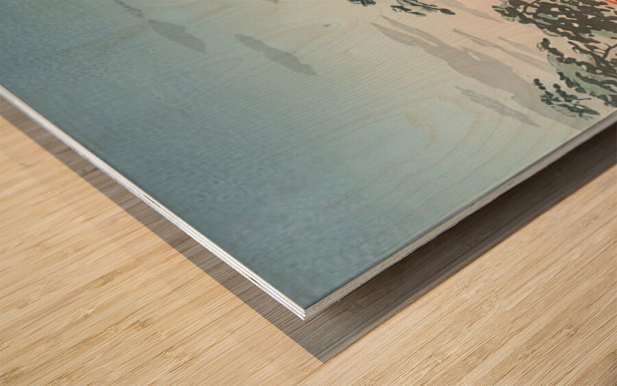 suchiya Koitsu 36 Wood print