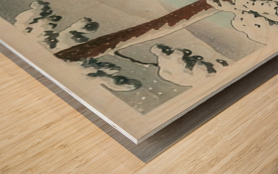 suchiya Koitsu 40 Wood print