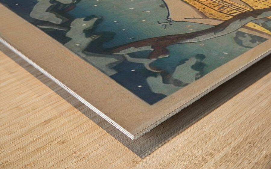 suchiya Koitsu 42 Wood print