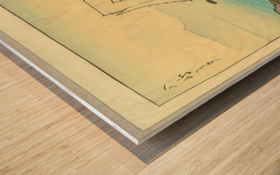 suchiya Koitsu 4 Wood print