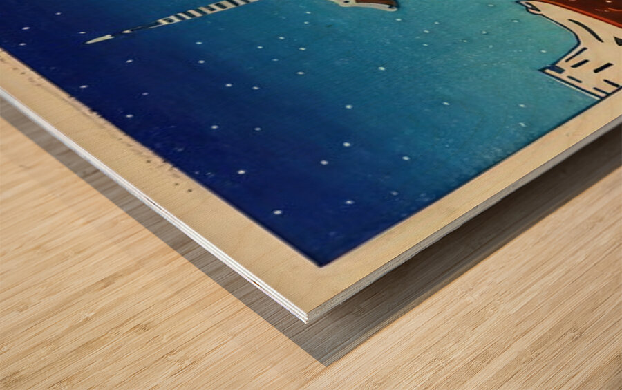 suchiya Koitsu 15 Wood print