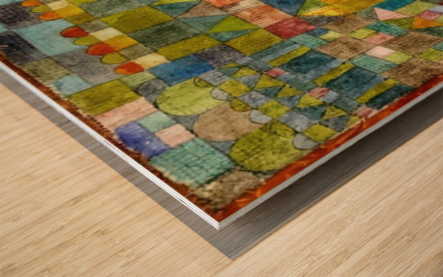 Paul Klee 1 Wood print