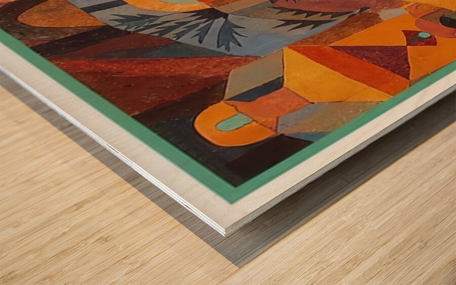 Paul Klee 6 Wood print