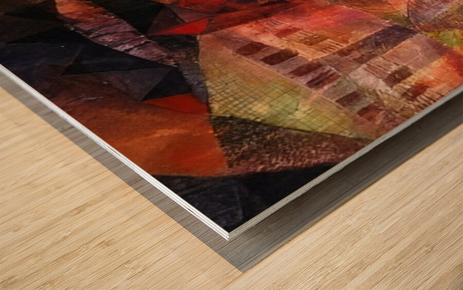 Paul Klee 7 Wood print