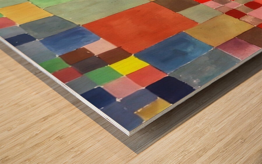 Paul Klee 8 Wood print