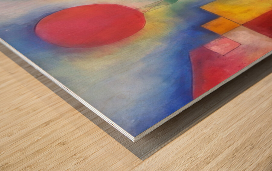 Paul Klee 9 Wood print