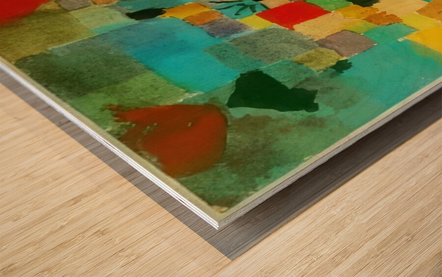 Paul Klee 11 Wood print