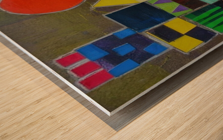 Paul Klee 14 Wood print