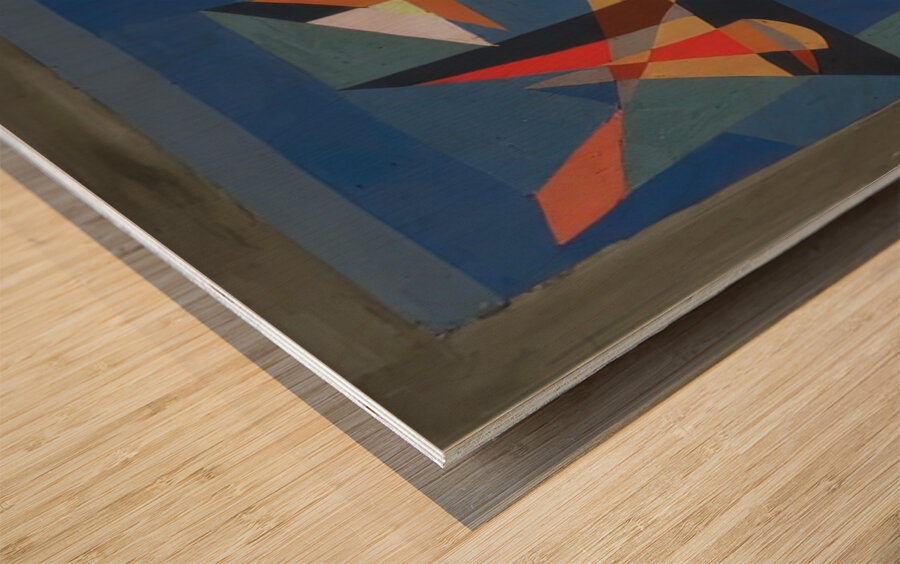 Paul Klee 18 Wood print