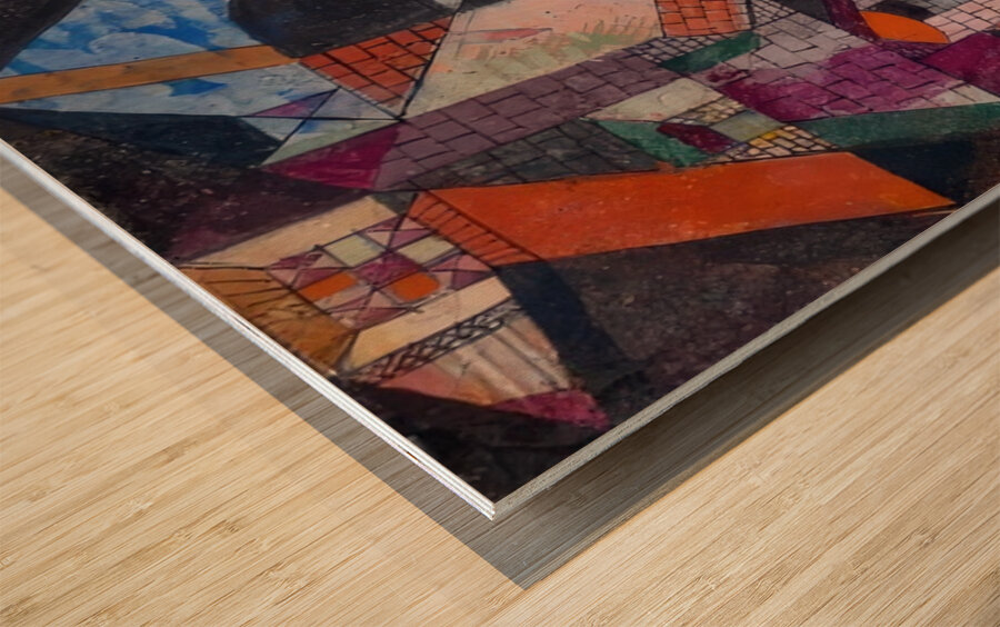 Paul Klee 22 Wood print