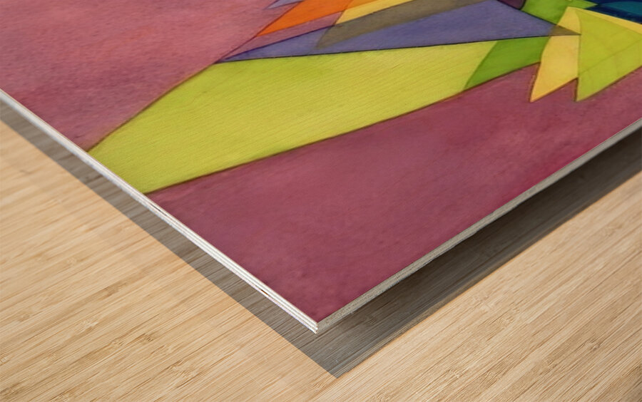 Paul Klee 25 Wood print