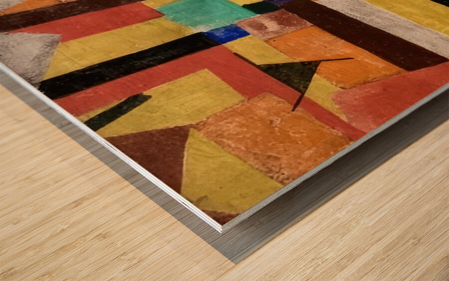 Paul Klee 26 Wood print