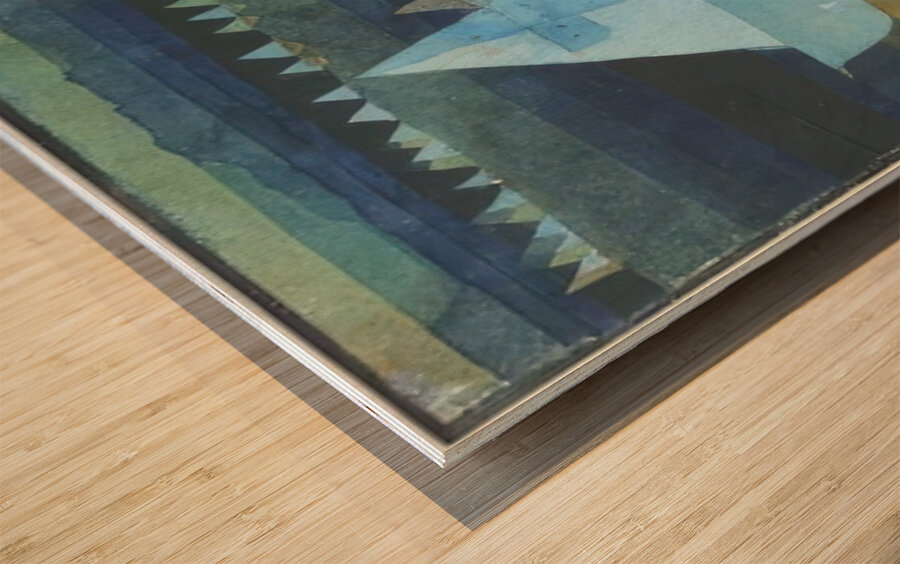 Paul Klee 31 Wood print