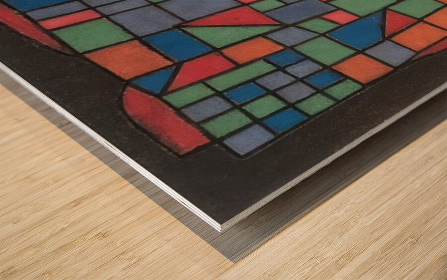 Paul Klee 32 Wood print