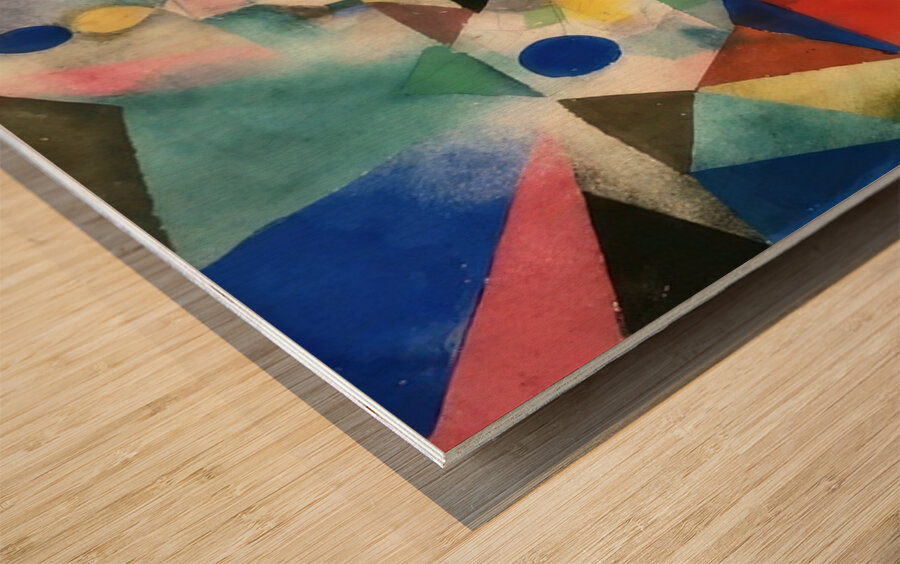 Paul Klee 35 Wood print