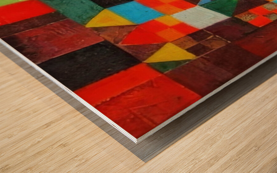 Paul Klee 37 Wood print