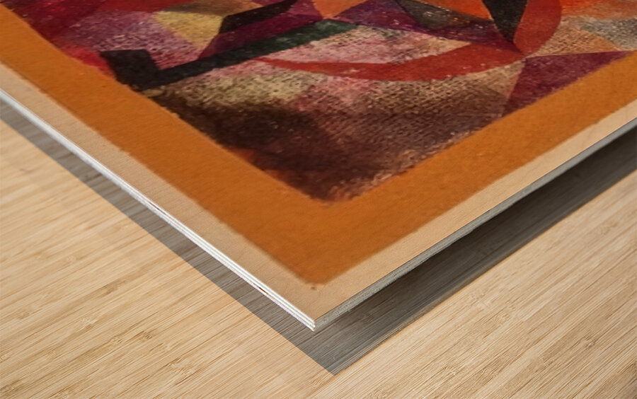 Paul Klee 38 Wood print