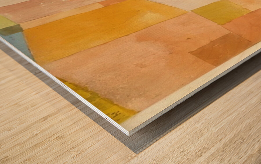 Paul Klee 40 Wood print