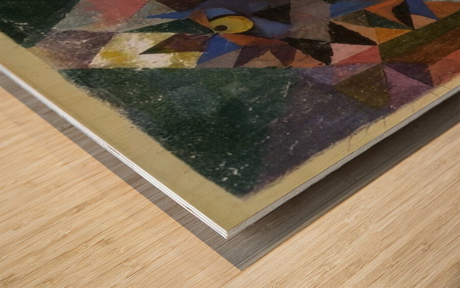 Paul Klee 41 Wood print