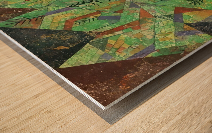 Paul Klee 42 Wood print