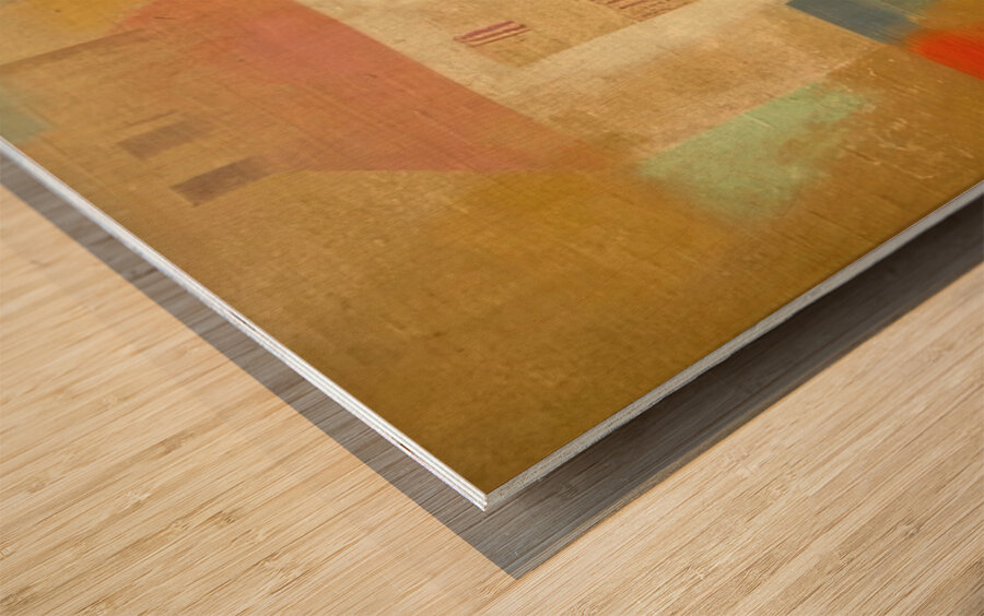 Paul Klee 48 Wood print