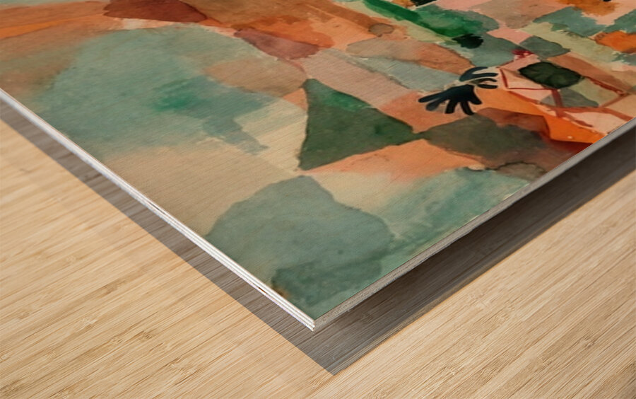 Paul Klee 50 Wood print