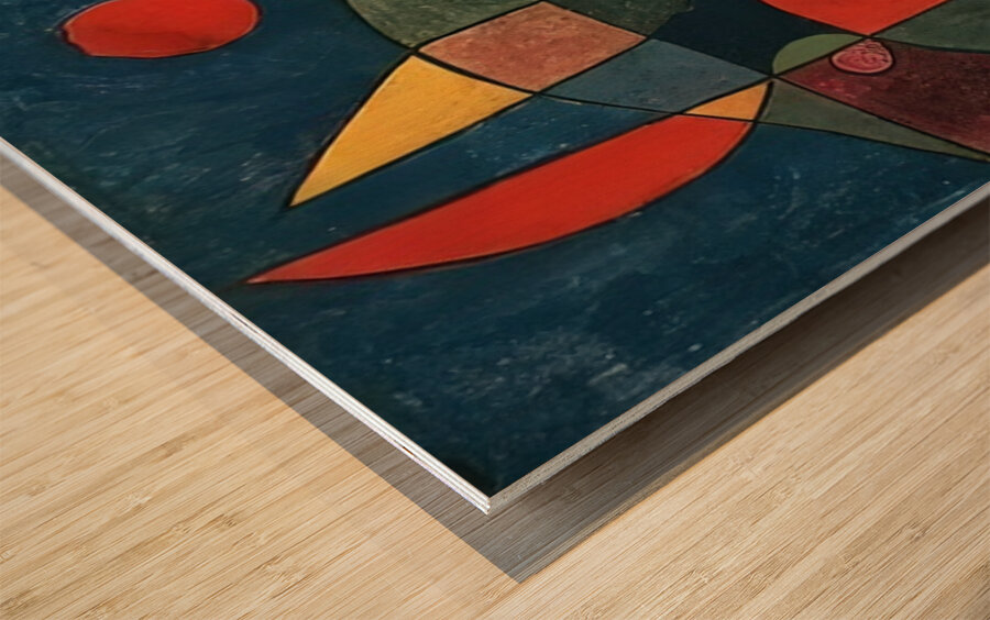 Paul Klee 51 Wood print