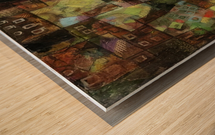 Paul Klee 52 Wood print