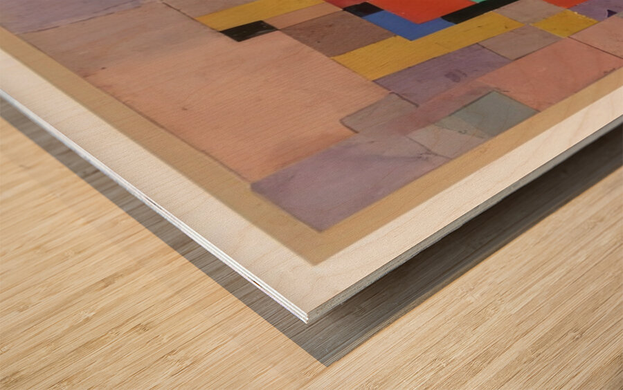 Paul Klee 54 Wood print