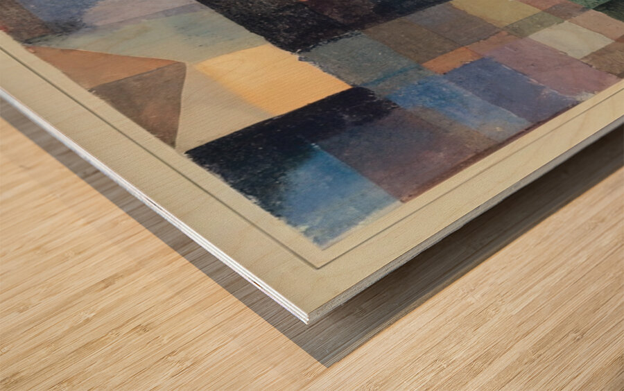 Paul Klee 3 Wood print