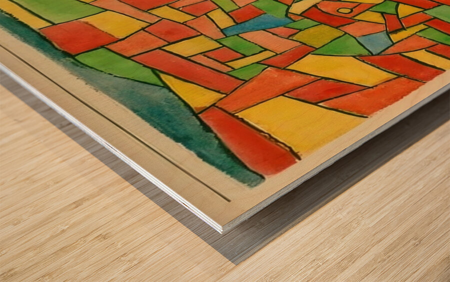Paul Klee 4 Wood print