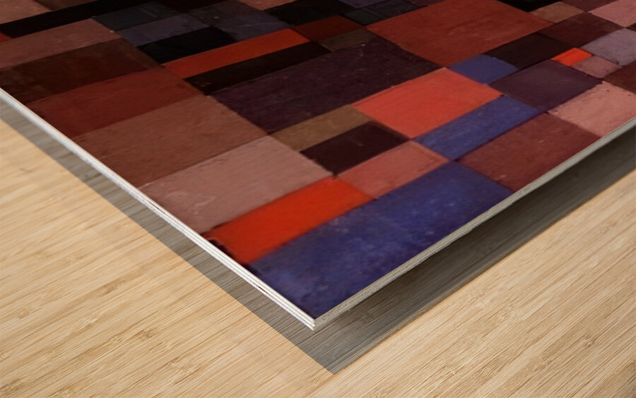 Paul Klee 7 Wood print