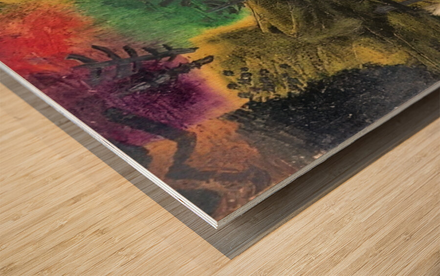 Paul Klee 8 Wood print