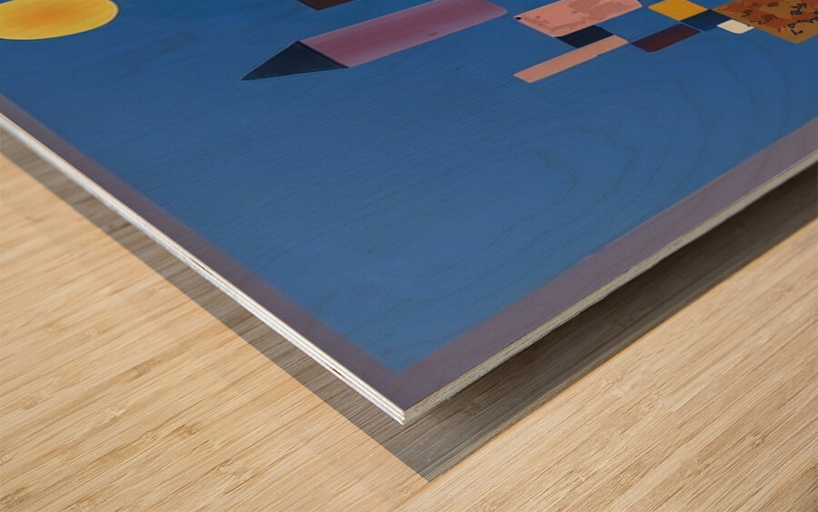 Paul Klee 10 Wood print