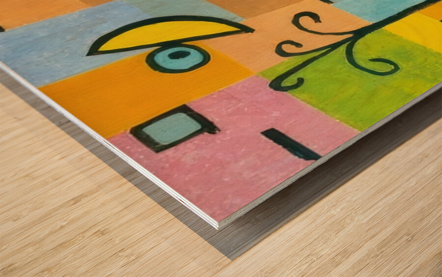 Paul Klee 13 Wood print
