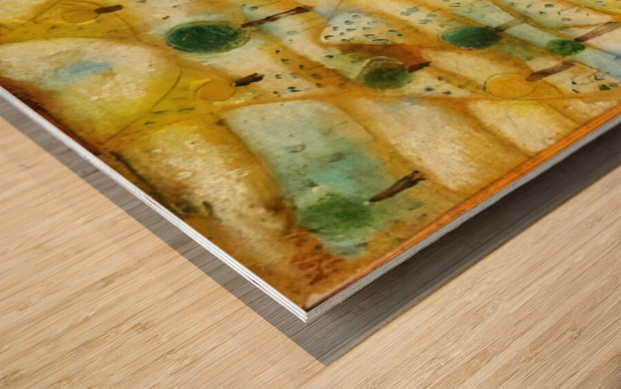 Paul Klee 21 Wood print