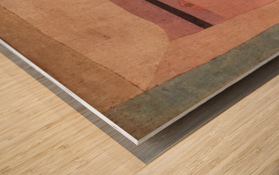 Paul Klee 22 Wood print