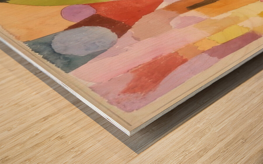 Paul Klee 23 Wood print