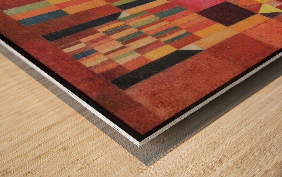 Paul Klee 27 Wood print