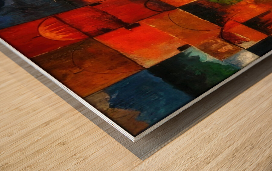 Paul Klee 31 Wood print