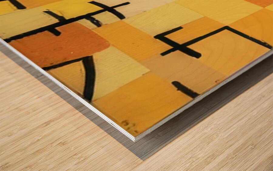 Paul Klee 32 Wood print