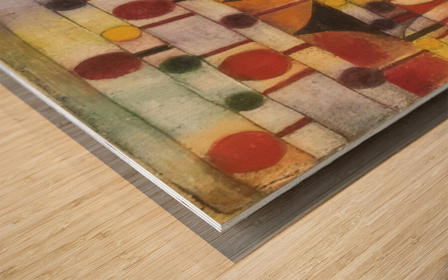 Paul Klee 35 Wood print