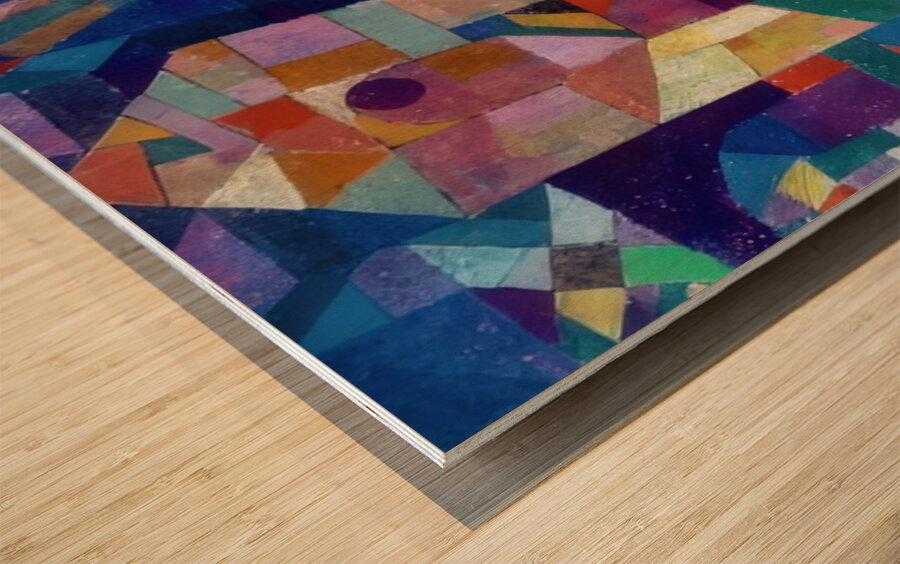 Paul Klee 38 Wood print