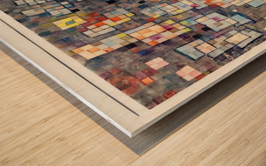 Paul Klee 39 Wood print