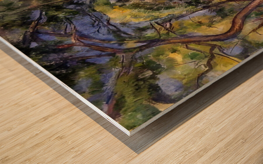 Paul Cézanne 3 Wood print