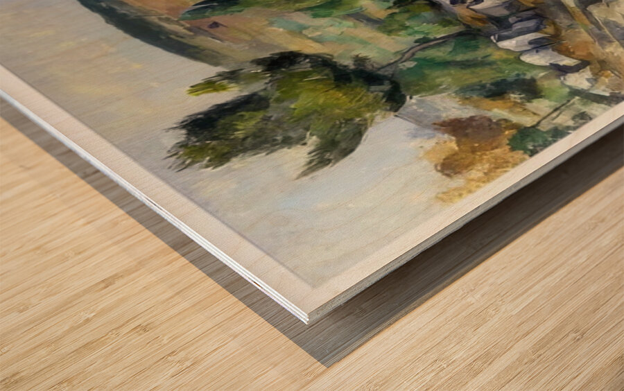 Paul Cézanne 10 Wood print