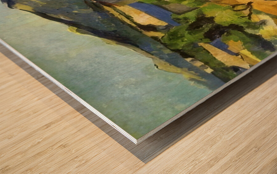 Paul Cézanne 15 Wood print